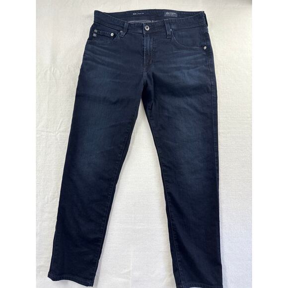 Women’s AG Los Angeles Dark Wash Modern Slim Jeans Sz 16 - Picture 1 of 4